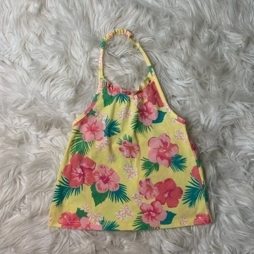 The Children’s Place Yellow Floral Top 2T